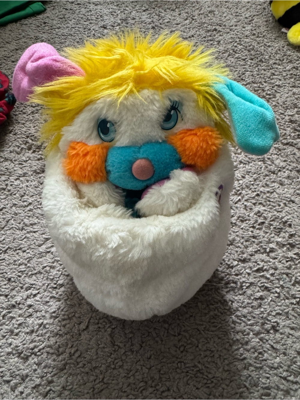 Vintage Mattel Puffball Popple Plush